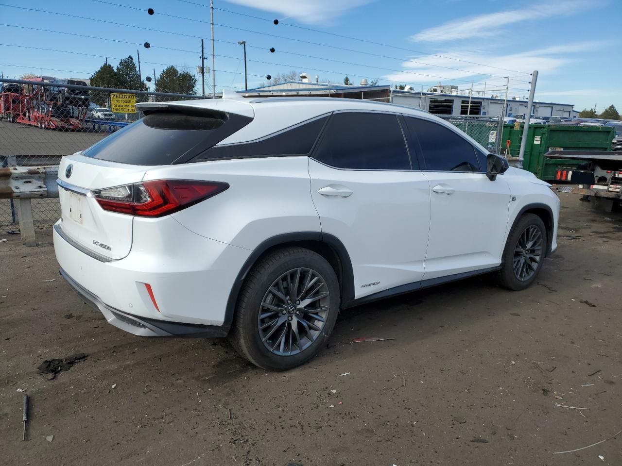 VIN 2T2BGMCA1HC016978 2017 LEXUS RX450 no.3