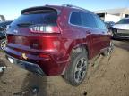 2019 Jeep Cherokee Overland за продажба в Brighton, CO - Front End