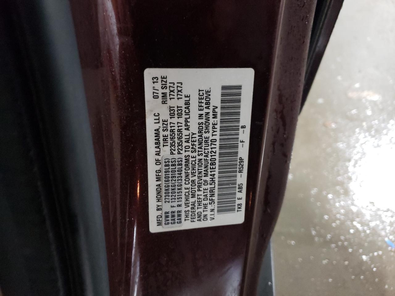 2014 Honda Odyssey - Image 14