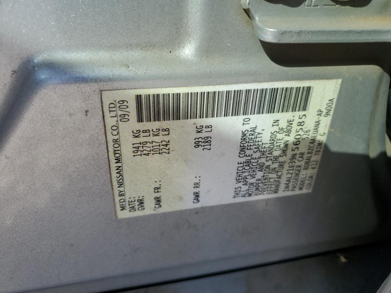 2009 Nissan Altima - Image 14