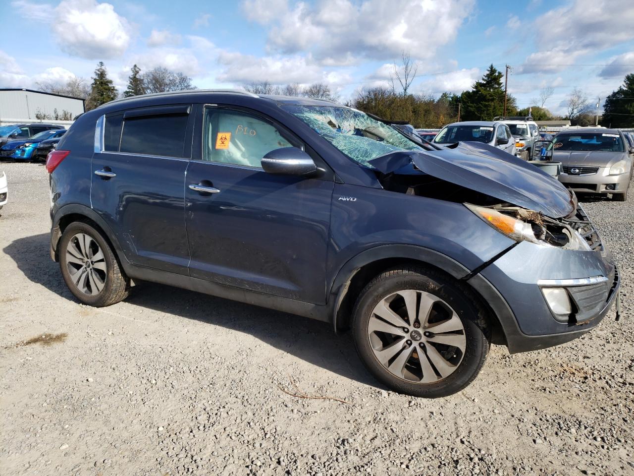 VIN KNDPCCA28D7417595 2013 KIA SPORTAGE no.4