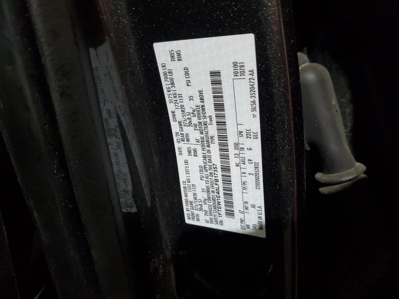 2020 Ford F-150 - Image 12