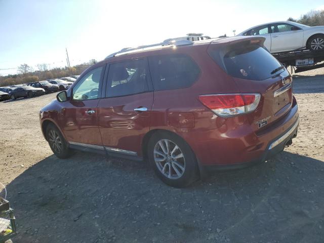  NISSAN PATHFINDER 2013 Червоний