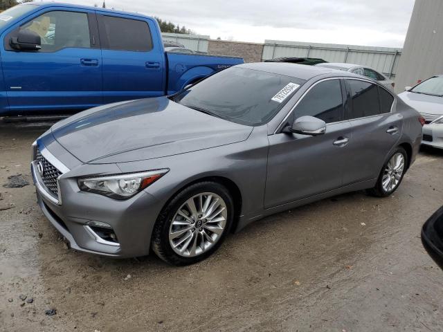 2021 Infiniti Q50 Luxe на продаже в Franklin, WI - Vandalism