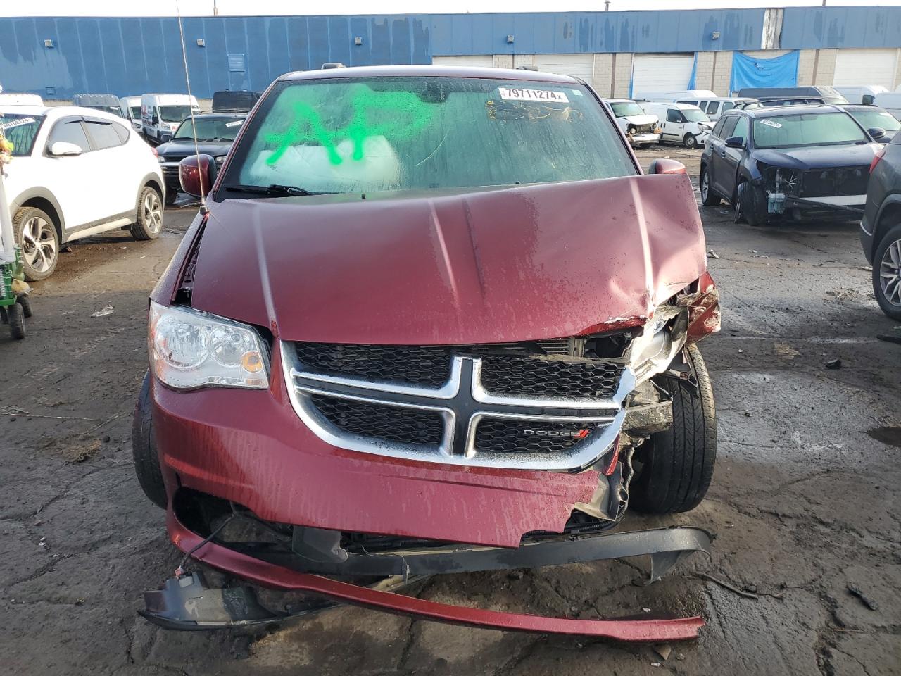 VIN 2C4RDGCG4JR258591 2018 DODGE CARAVAN no.5