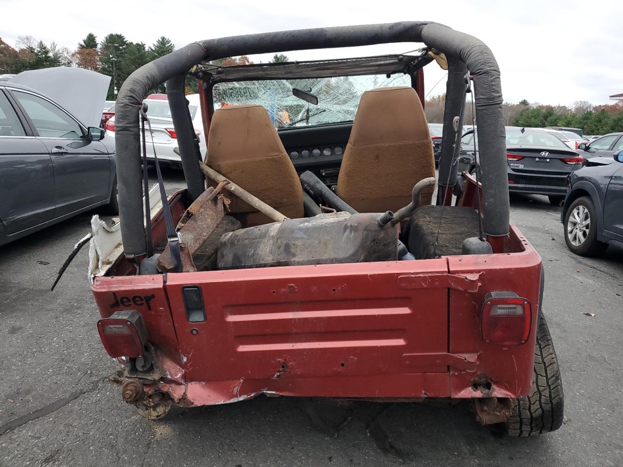 1992 Jeep Wrangler / Yj VIN: 2J4FY29S5NJ521790 Lot: 79385084