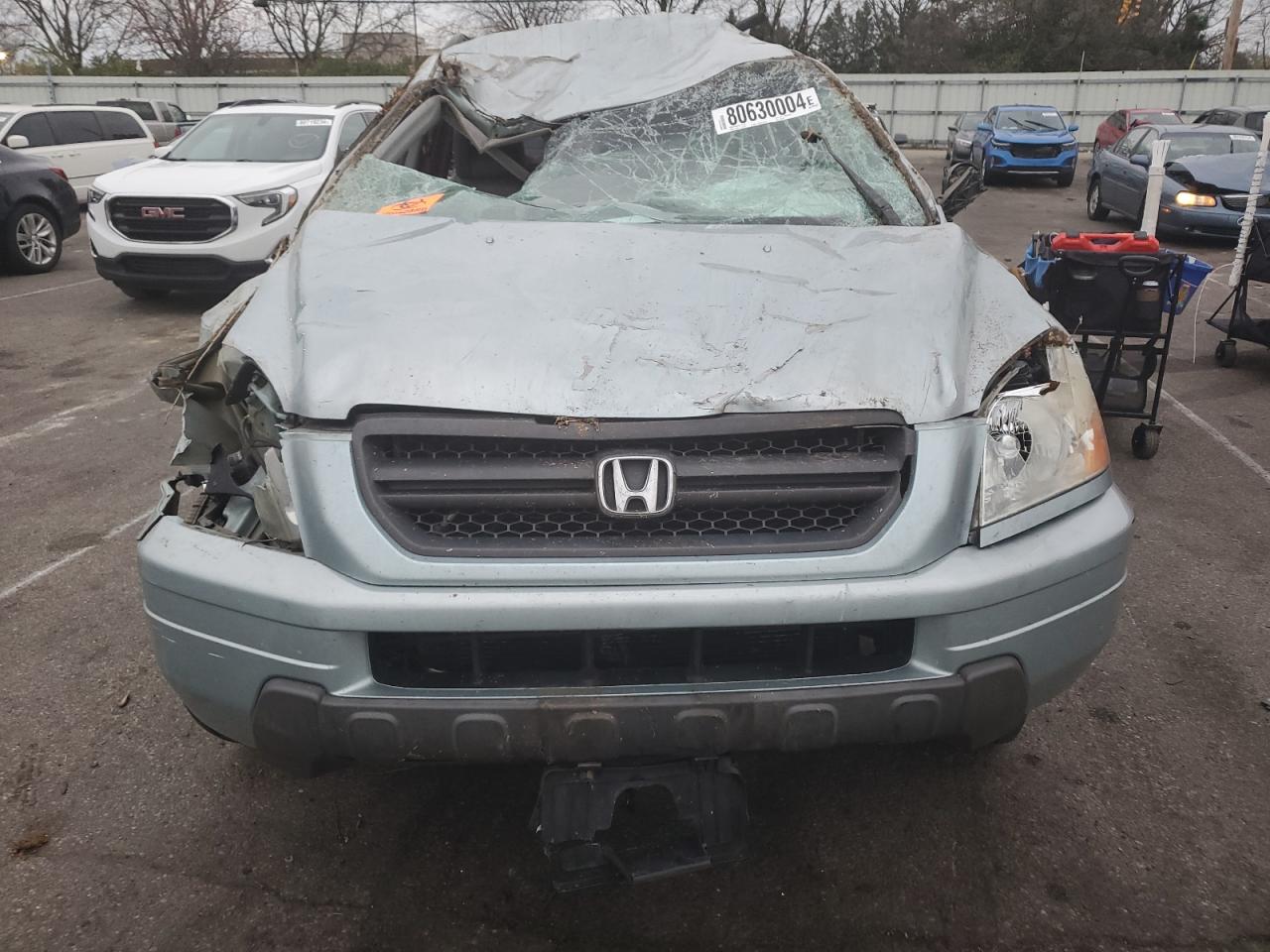 2003 Honda Pilot Exl VIN: 2HKYF18523H597568 Lot: 80630004