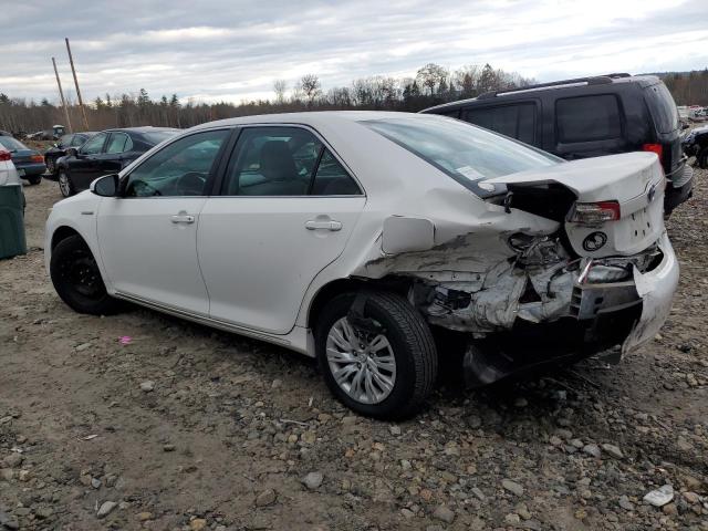  TOYOTA CAMRY 2012 White