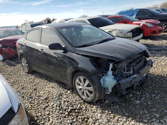Sedans HYUNDAI ACCENT 2014 Czarny