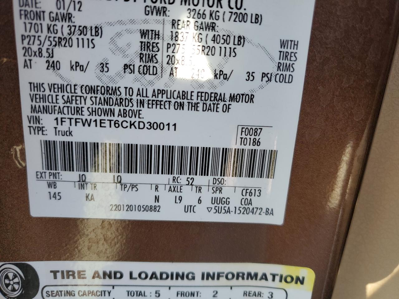 2012 Ford F-150 - Image 12