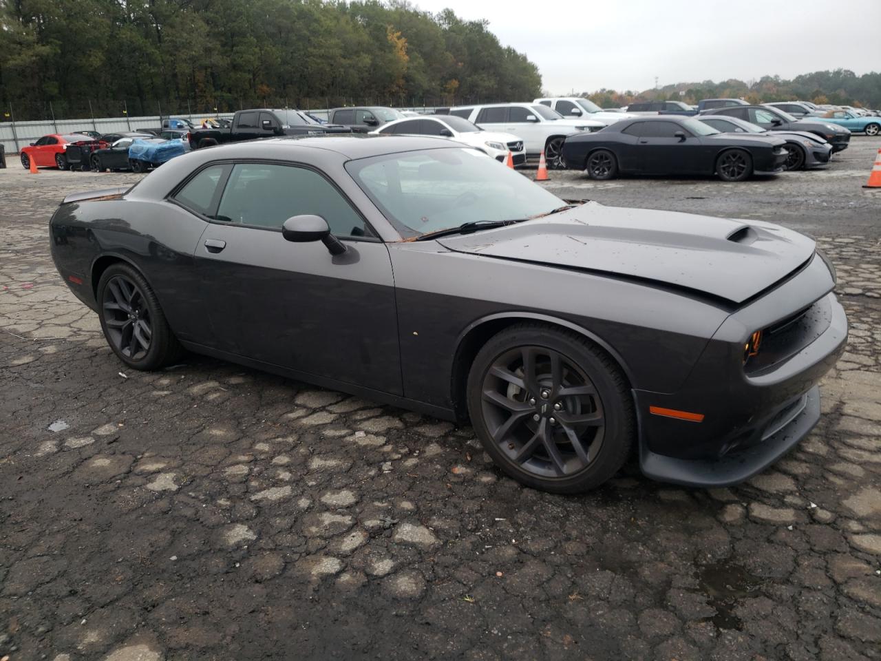 VIN 2C3CDZJGXMH564410 2021 DODGE CHALLENGER no.4