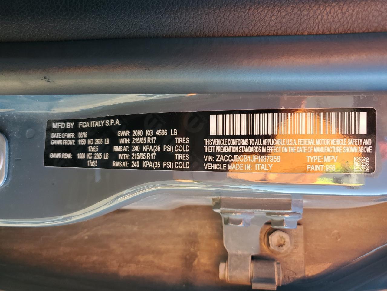 2018 Jeep Renegade - Image 13