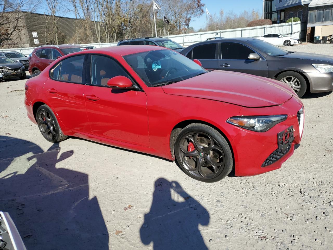 VIN ZARFAEEN4H7554160 2017 ALFA ROMEO GIULIA no.4