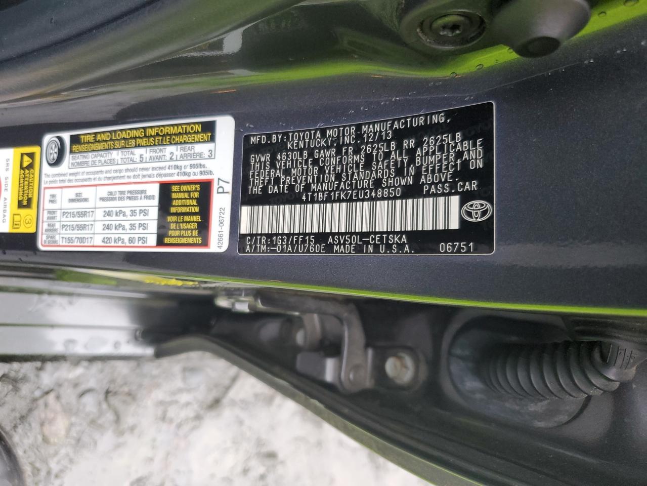 2014 Toyota Camry - Image 12