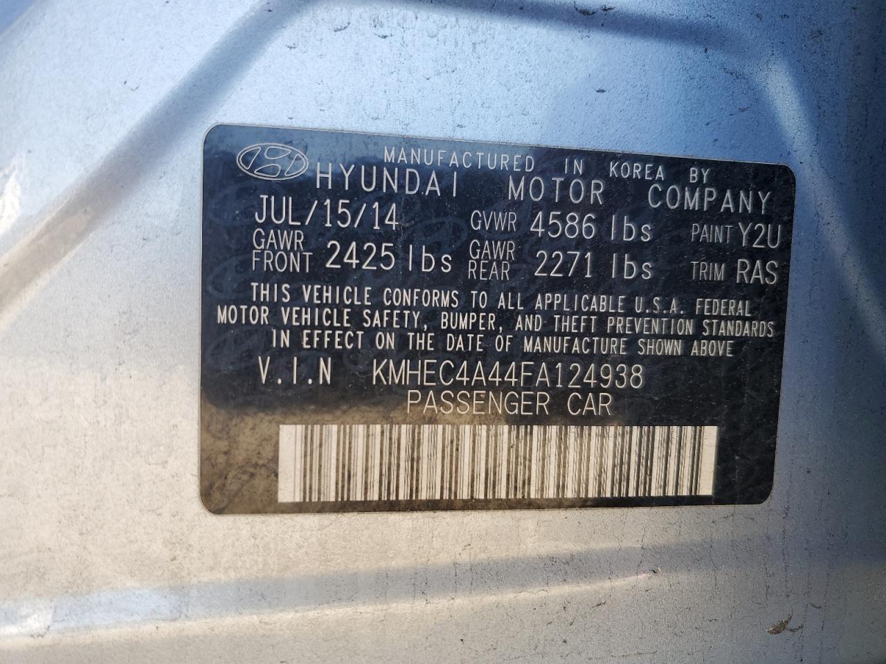 2015 Hyundai Sonata - Image 12