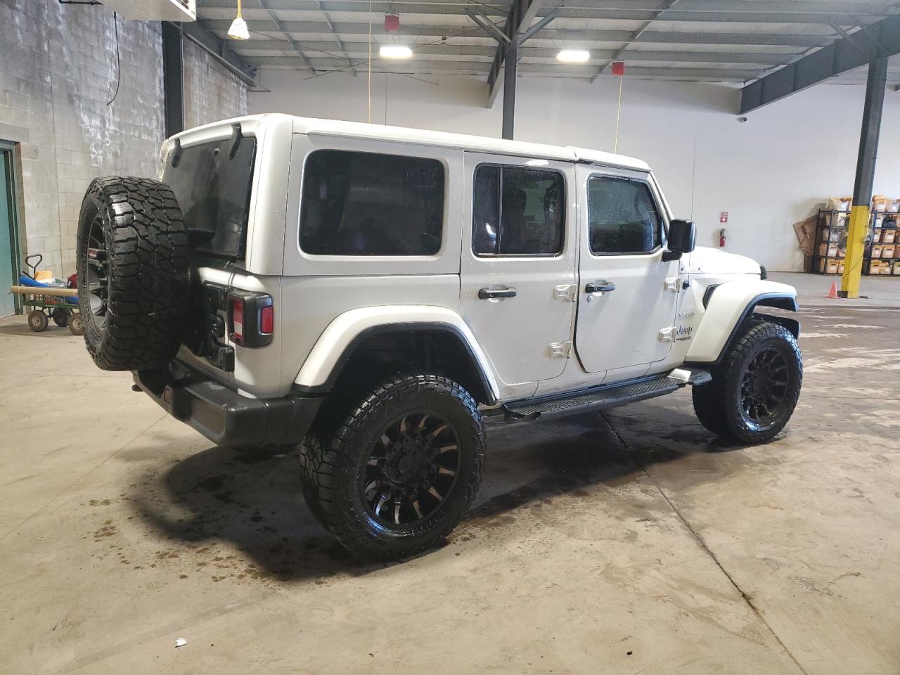 2021 Jeep Wrangler Unlimited Sahara VIN: 1C4HJXENXMW704075 Lot: 77630754