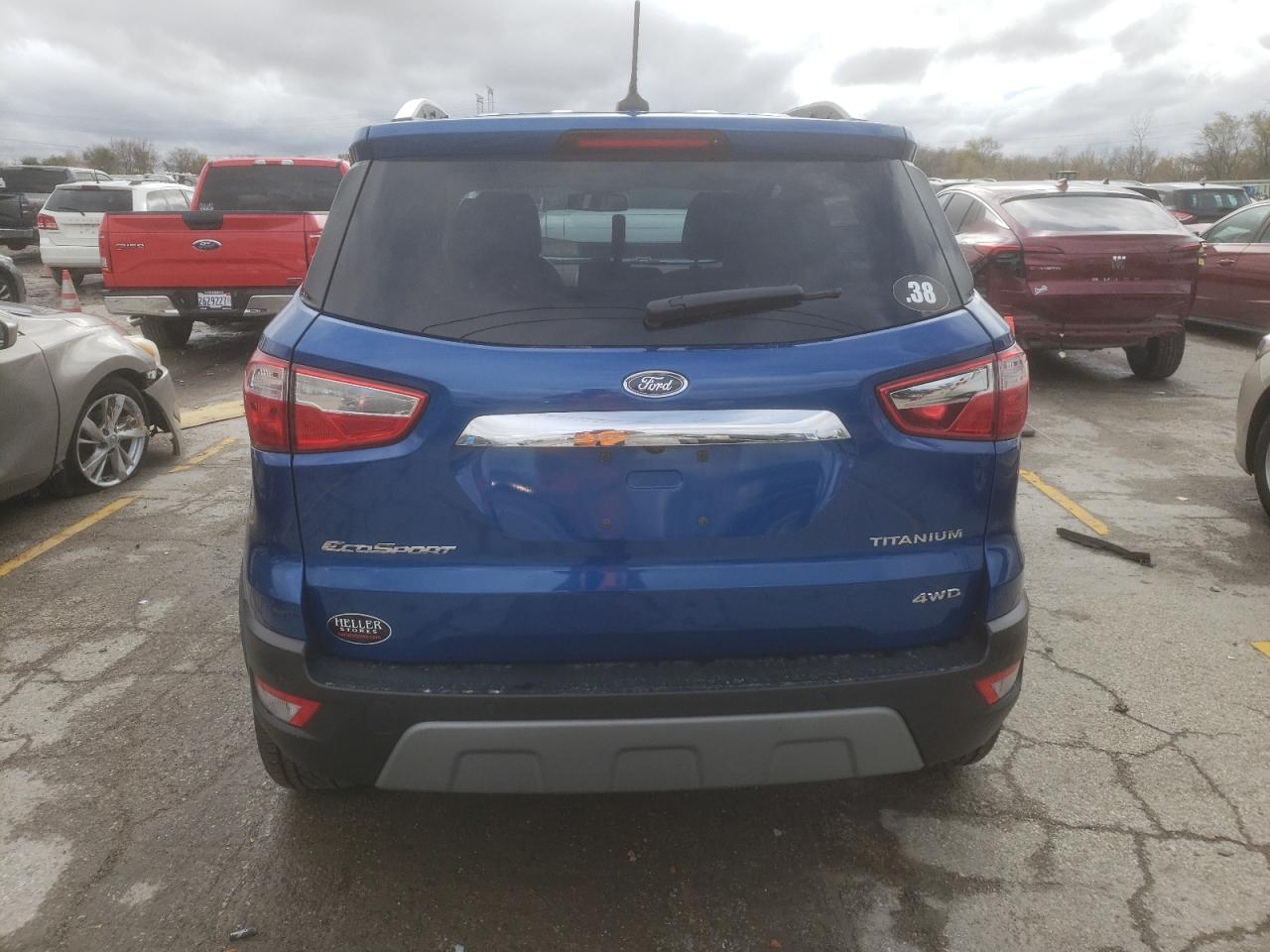 2018 Ford Ecosport Titanium VIN: MAJ6P1WL5JC184158 Lot: 78049034