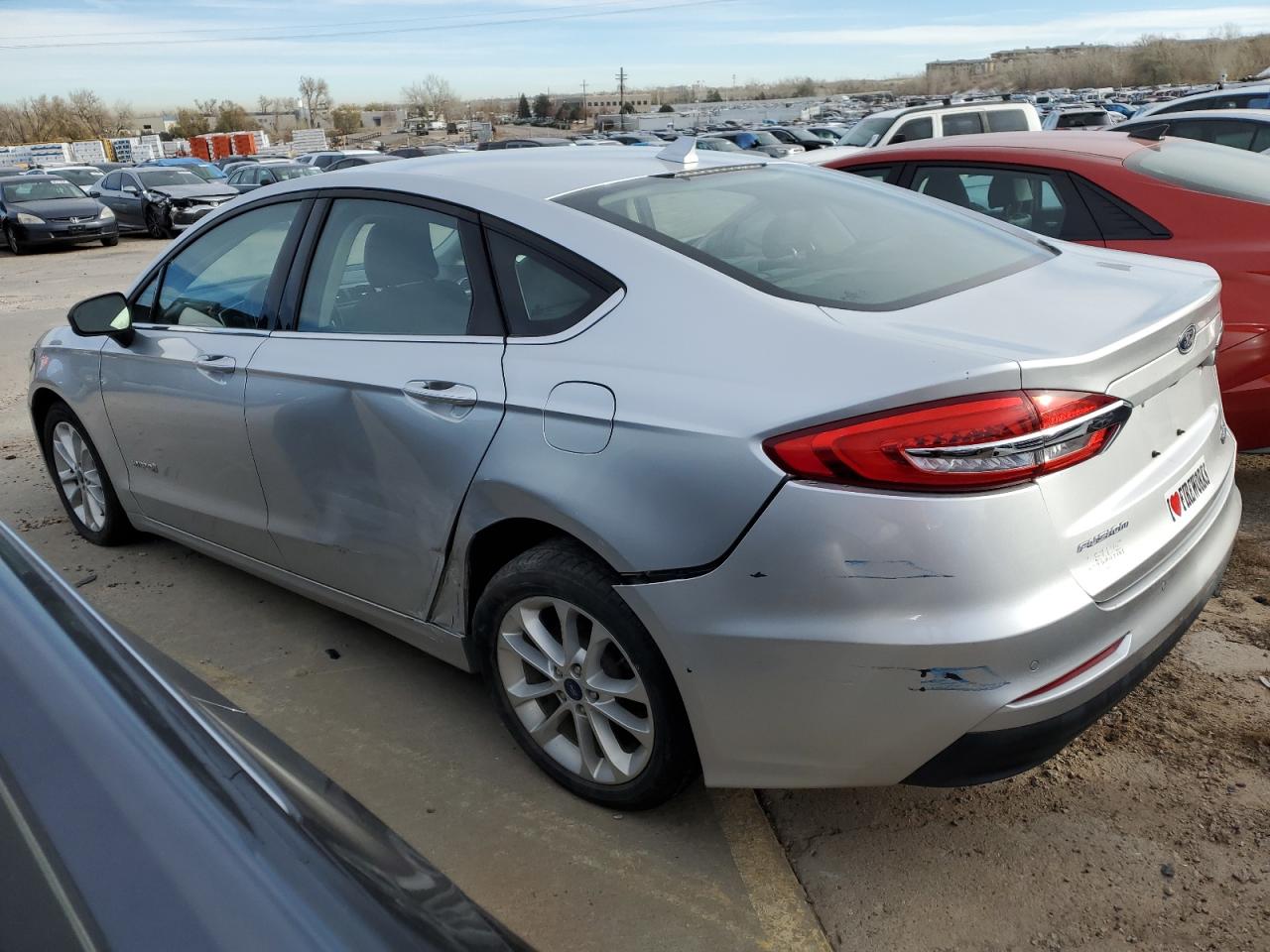 2019 Ford Fusion Se VIN: 3FA6P0LUXKR119140 Lot: 80341734