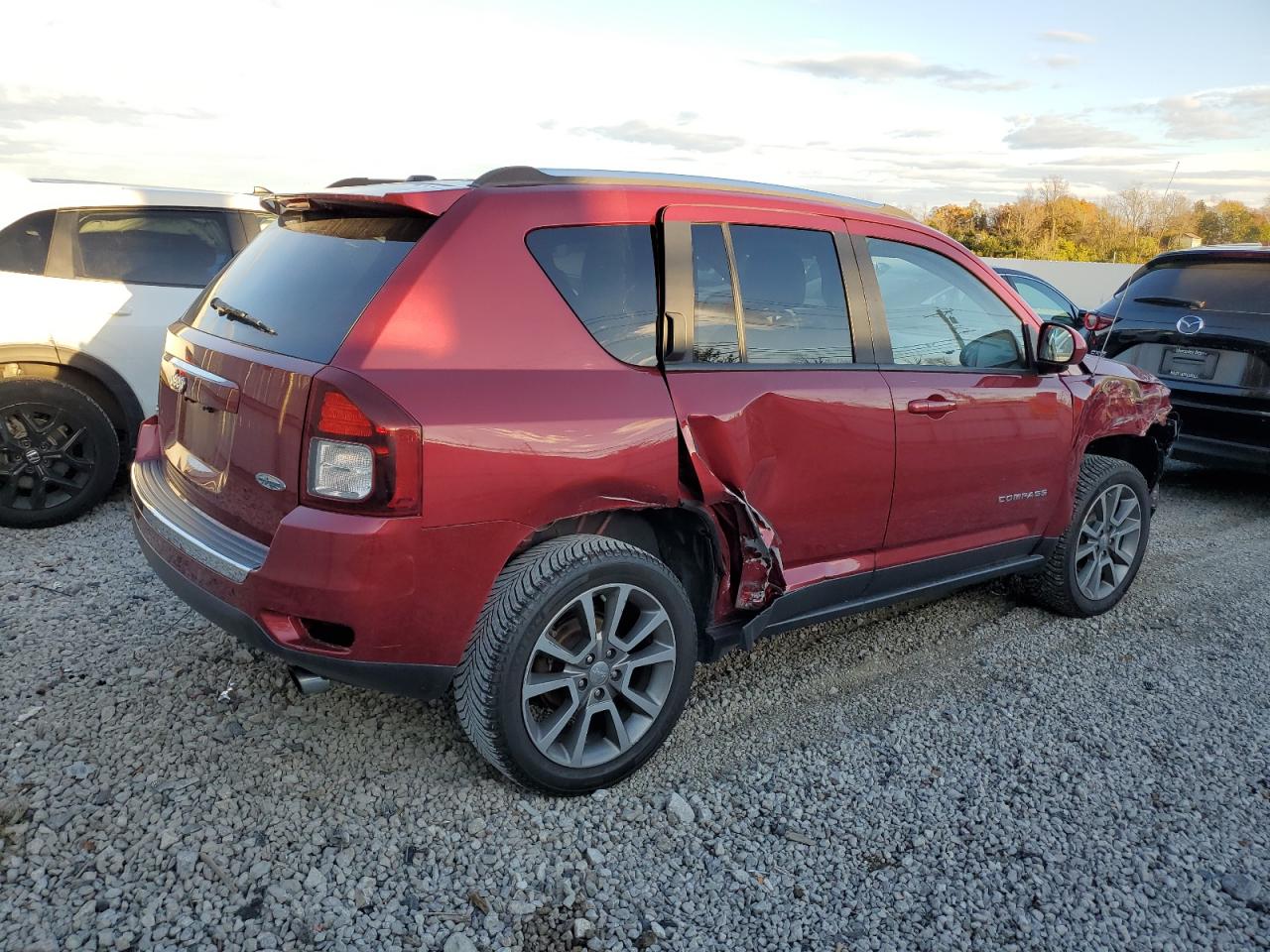 2017 Jeep Compass Latitude VIN: 1C4NJDEB7HD163690 Lot: 78469804