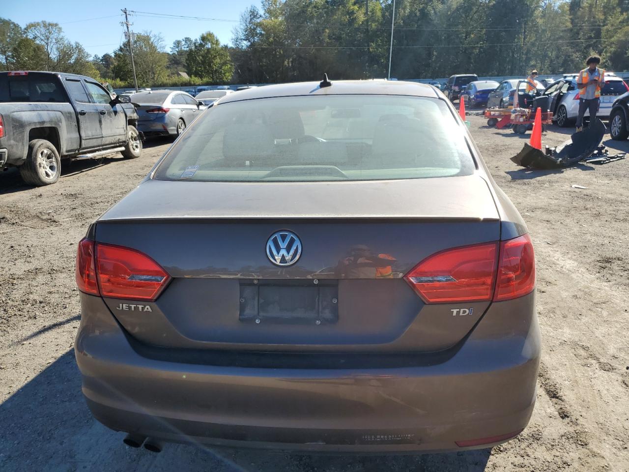 2012 Volkswagen Jetta Tdi VIN: 3VWLL7AJ8CM014148 Lot: 82240694