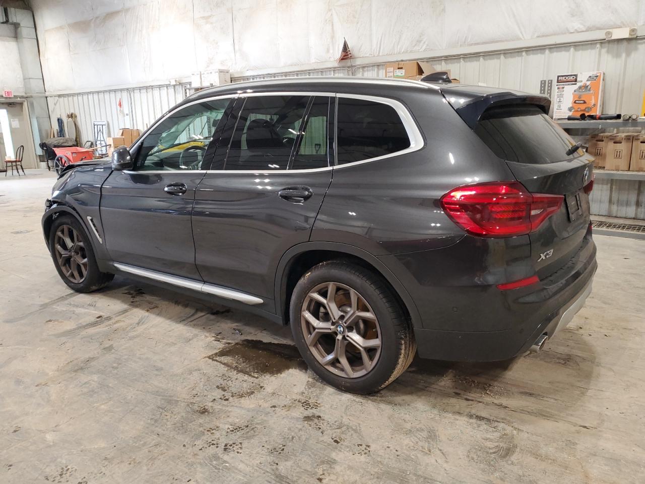 VIN 5UXTY5C00M9F93182 2021 BMW X3 no.2