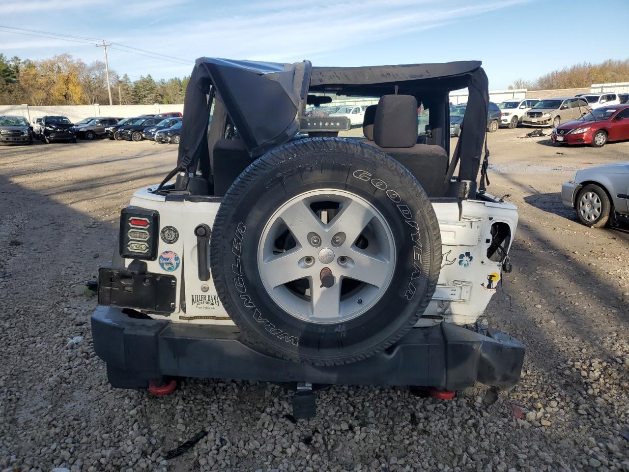 2017 Jeep Wrangler Sport VIN: 1C4GJWAG3HL567016 Lot: 80038884