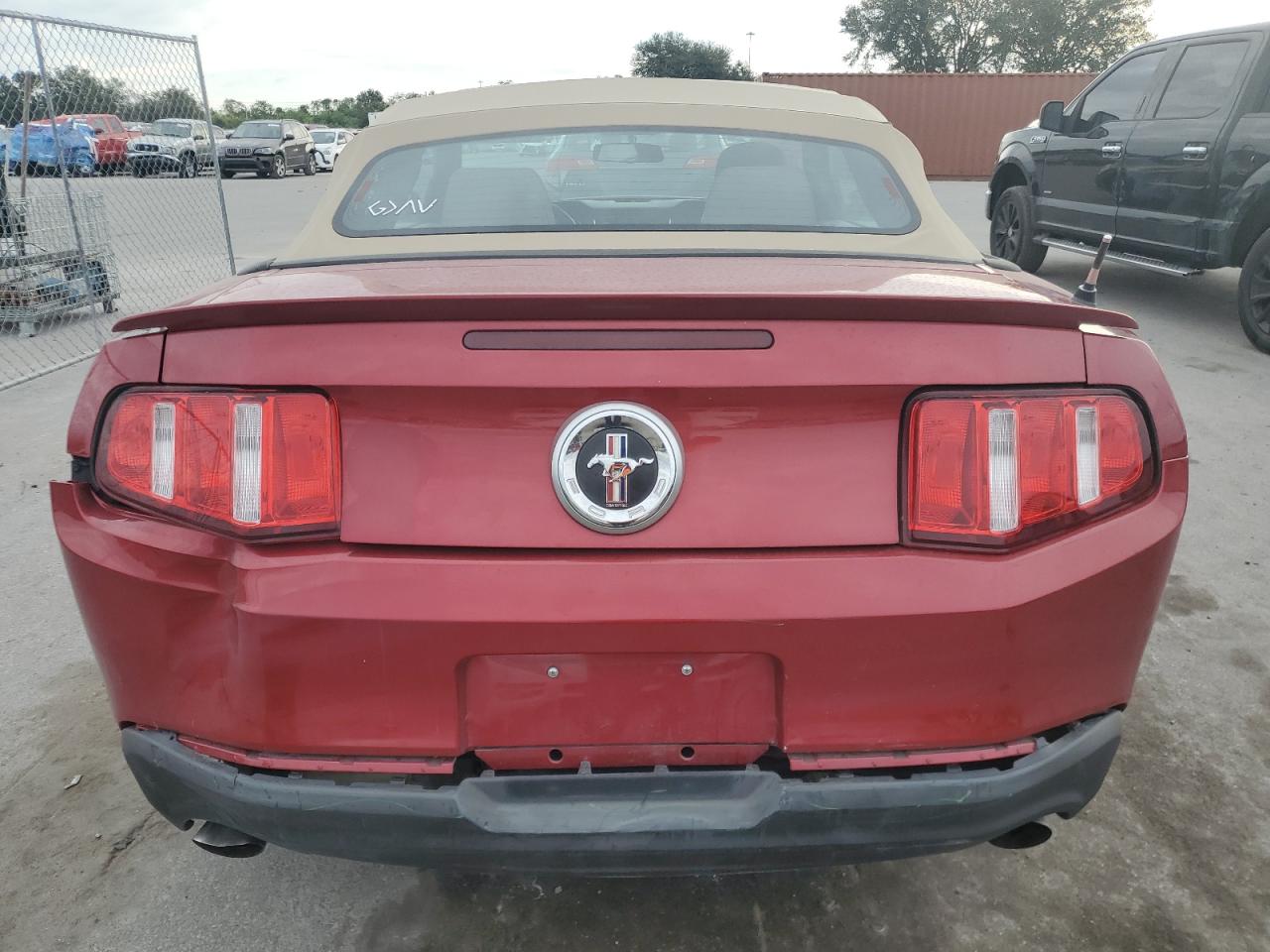 2011 Ford Mustang VIN: 1ZVBP8EM2B5161659 Lot: 81349994