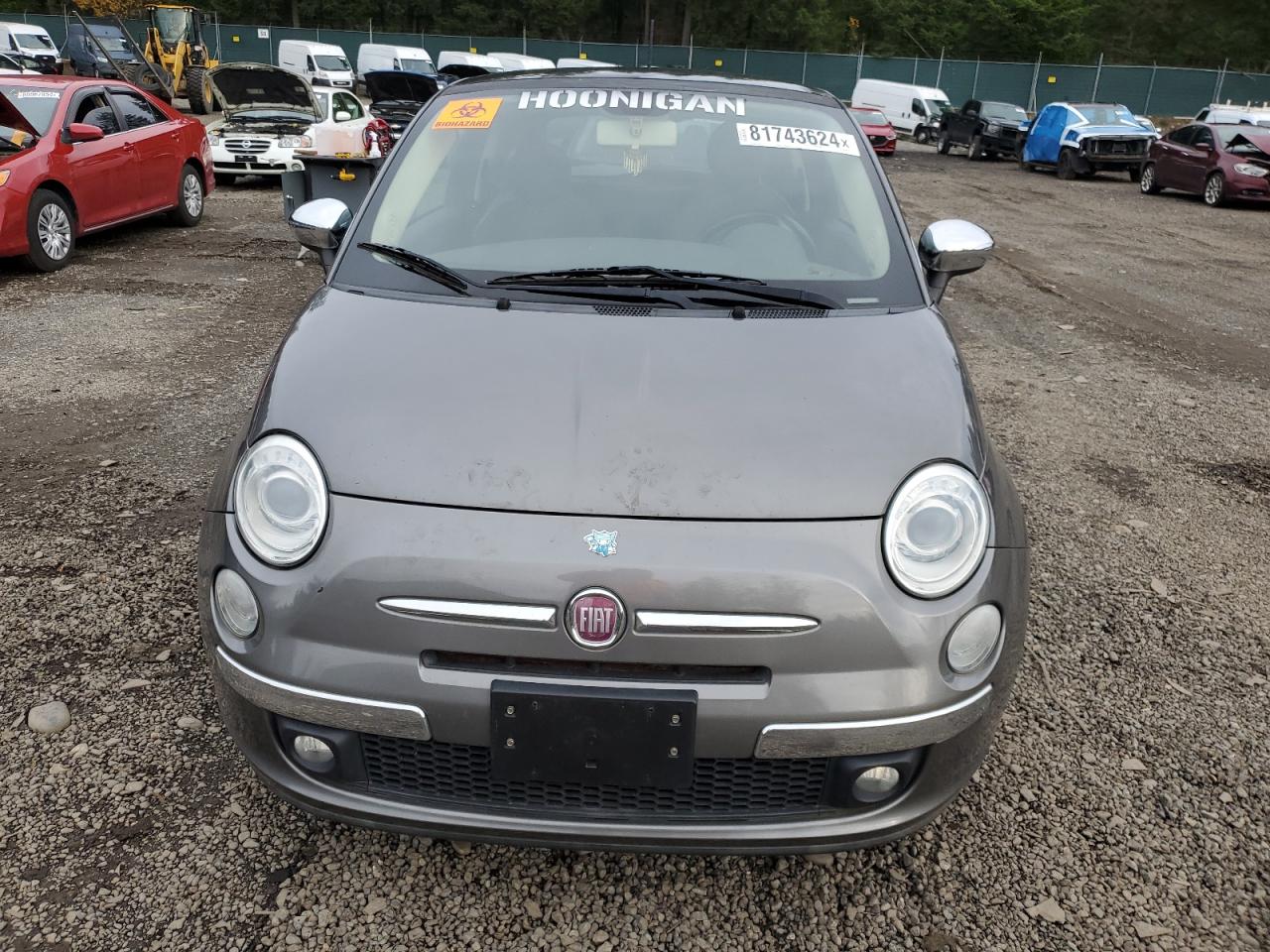 2012 Fiat 500 Lounge VIN: 3C3CFFCRXCT366097 Lot: 81743624