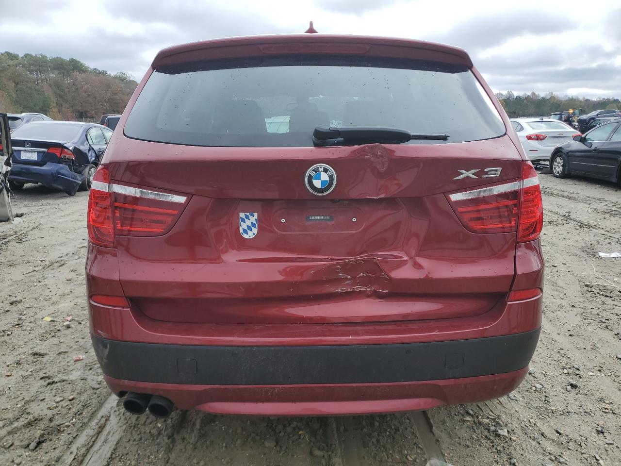 2013 BMW X3 xDrive35I VIN: 5UXWX7C51DL980749 Lot: 79627184