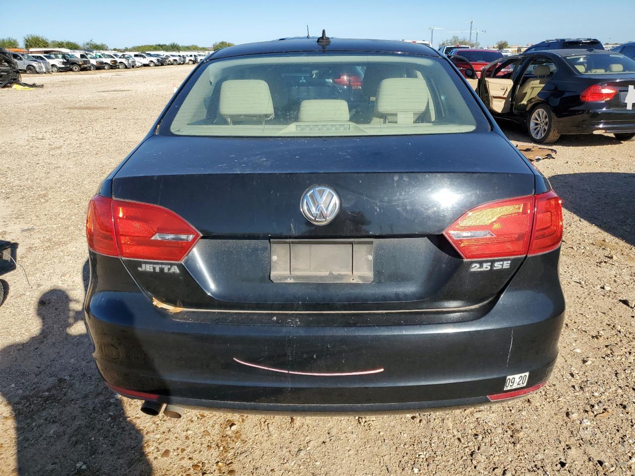 2012 Volkswagen Jetta Se VIN: 3VWDX7AJXCM302407 Lot: 78433644