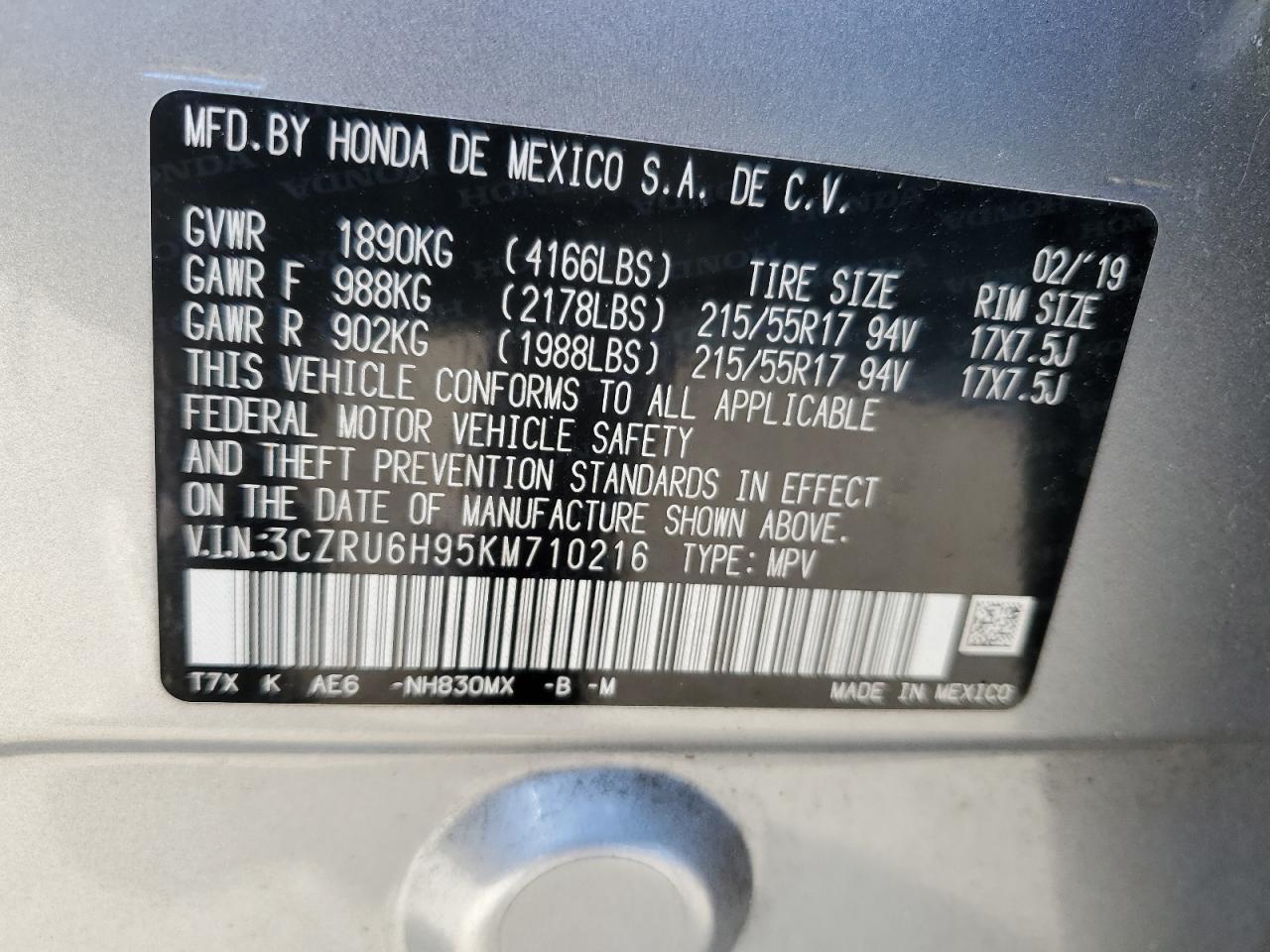 2019 Honda HR-V - Image 13