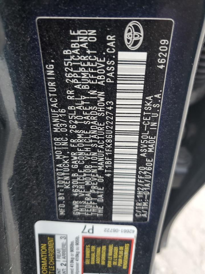 2016 Toyota Camry - Image 14