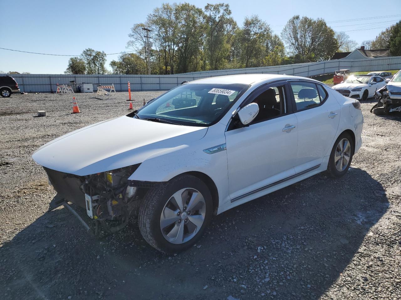 2015 Kia Optima Hybrid იყიდება Gastonia-ში, NC - Front End