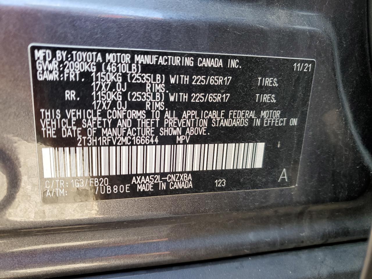2021 Toyota RAV 4 - Image 13