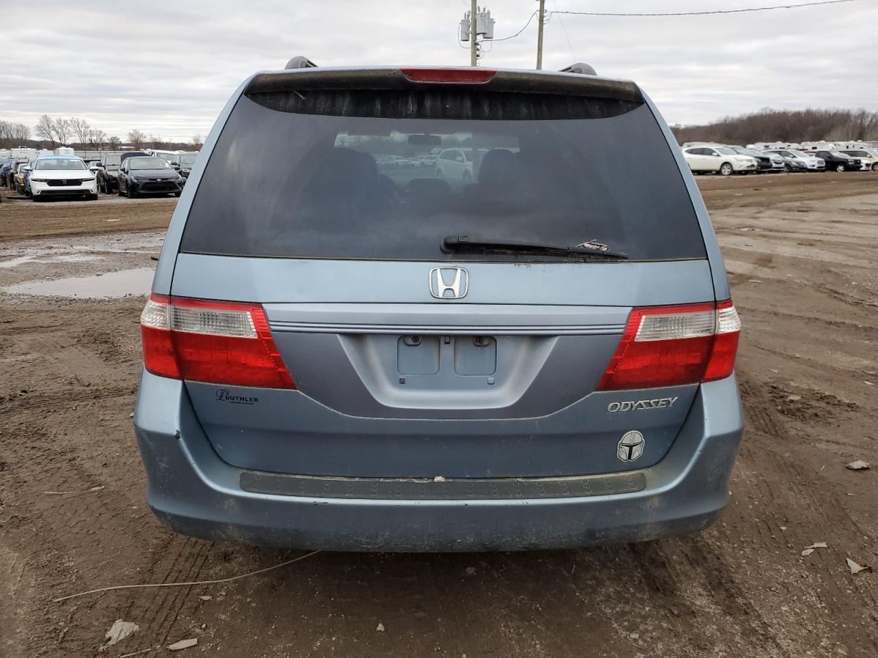 2005 Honda Odyssey Exl VIN: 5FNRL38745B106140 Lot: 80390444