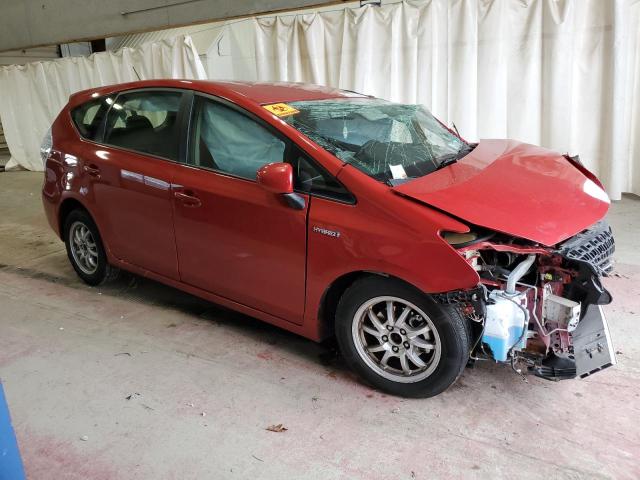 Кроссоверы TOYOTA PRIUS 2013 Красный