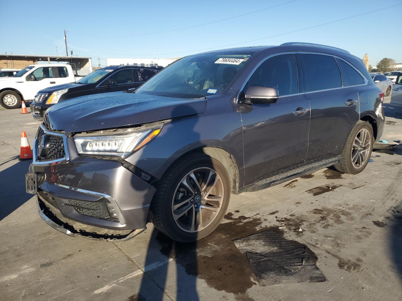 VIN 5FRYD4H87HB021173 2017 ACURA MDX no.1