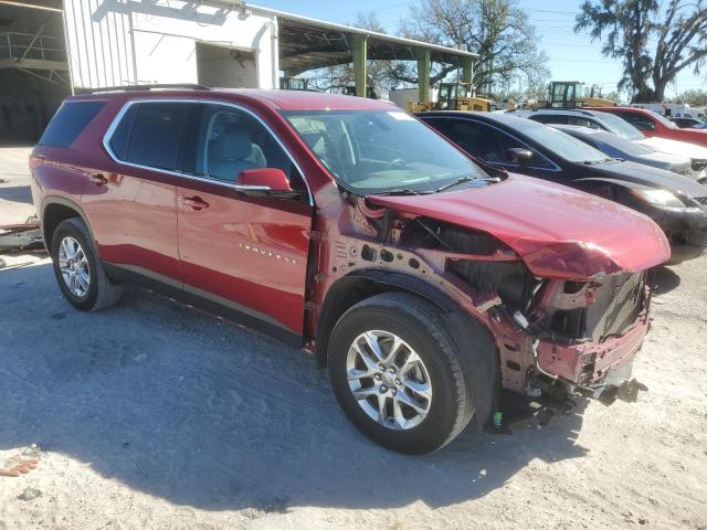  CHEVROLET TRAVERSE 2020 Красный