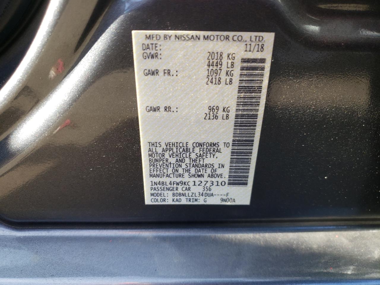 2019 Nissan Altima - Image 12