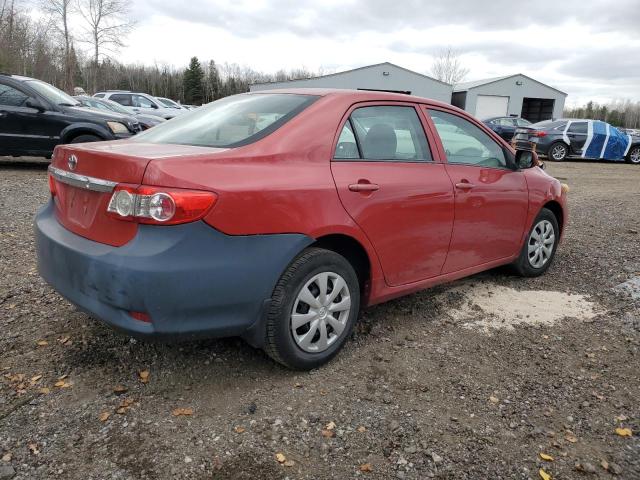 Sedans TOYOTA COROLLA 2012 Red