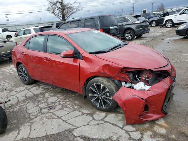  TOYOTA COROLLA 2019 Red