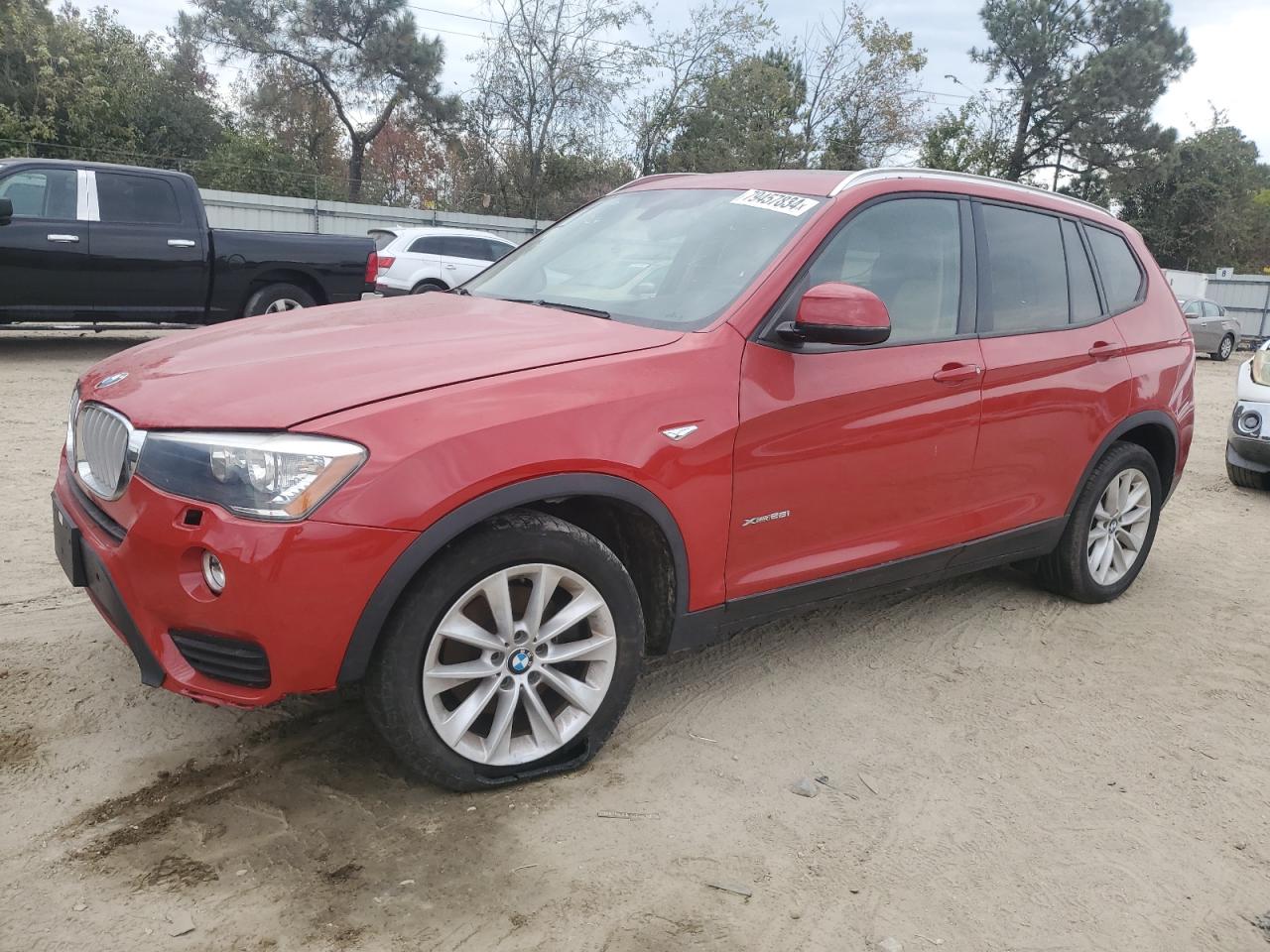 VIN 5UXWX9C59G0D83529 2016 BMW X3 no.1