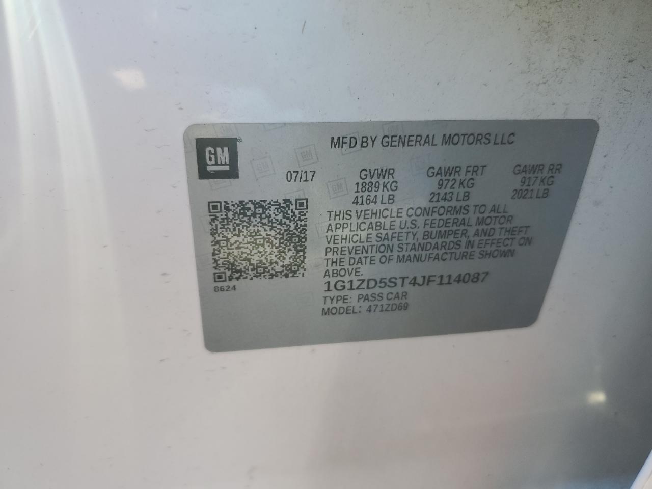 2018 Chevrolet Malibu - Image 12
