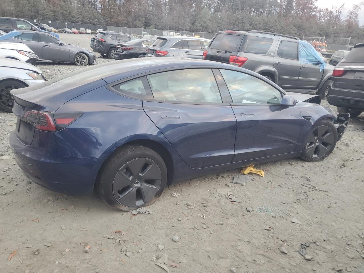 VIN 5YJ3E1EA6PF666426 2023 TESLA MODEL 3 no.3