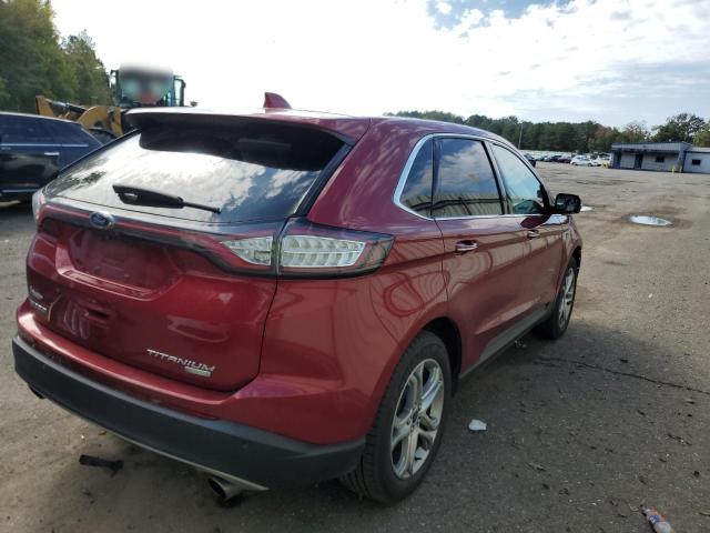  FORD EDGE 2015 Red