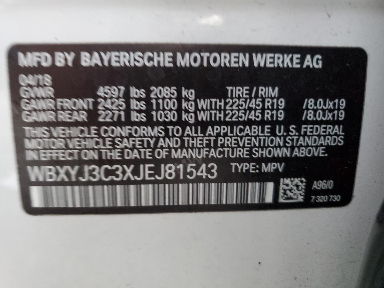 2018 BMW X2 - Image 12