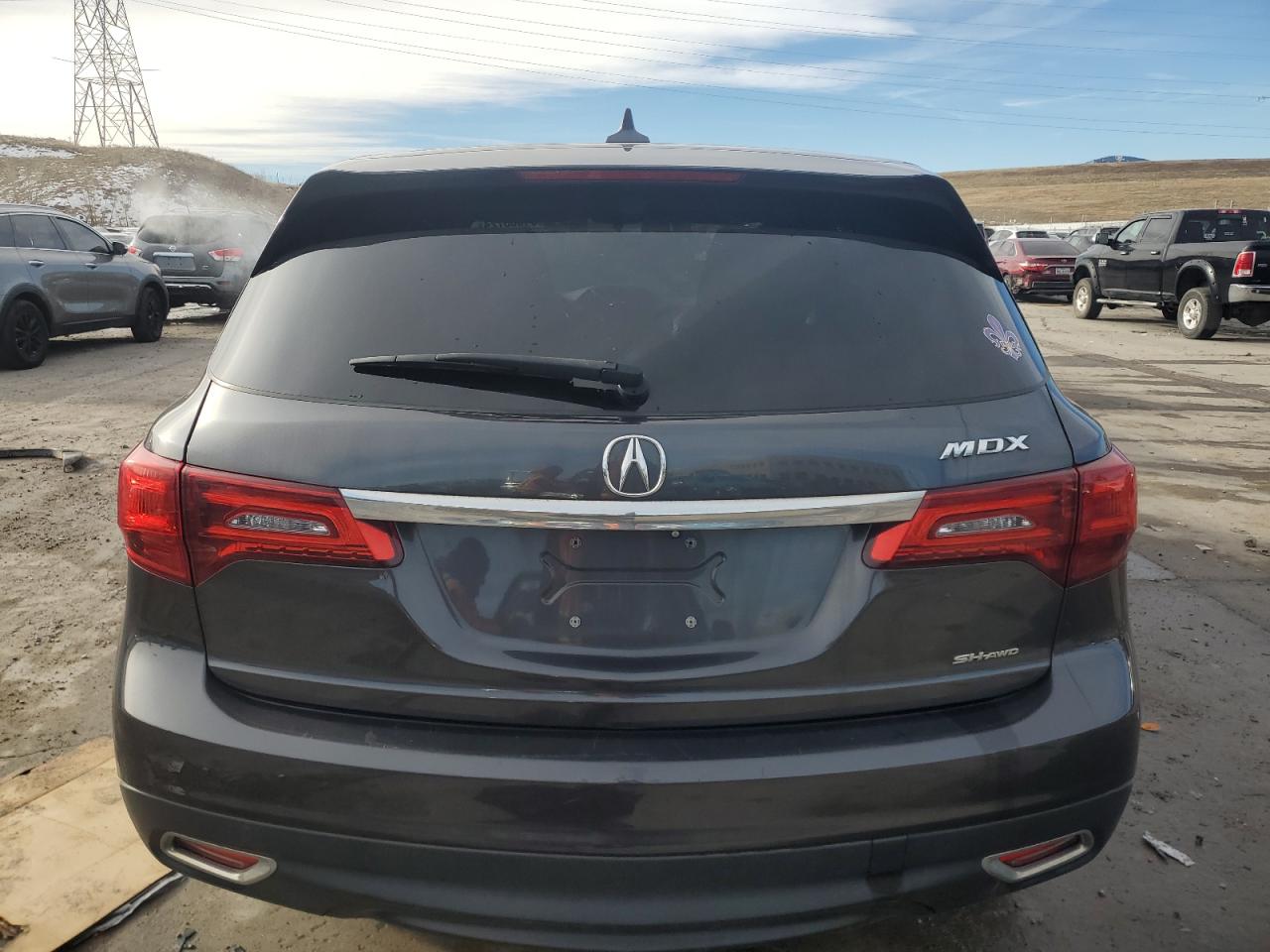 2016 Acura Mdx VIN: 5FRYD4H29GB011920 Lot: 81363724