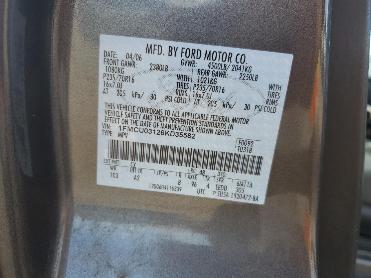 2006 Ford Escape - Image 13