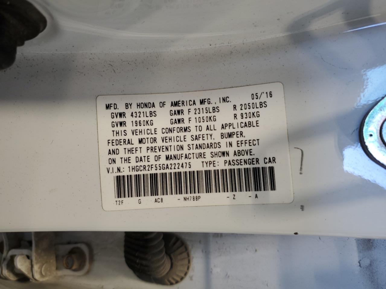 2016 Honda Accord - Image 12