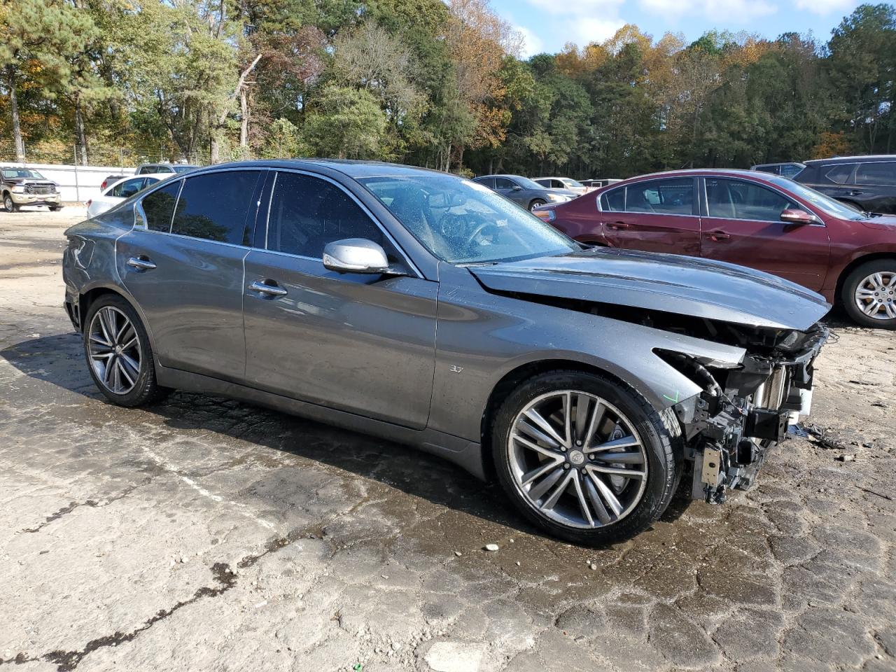 VIN JN1BV7AP7FM352138 2015 INFINITI Q50 no.4